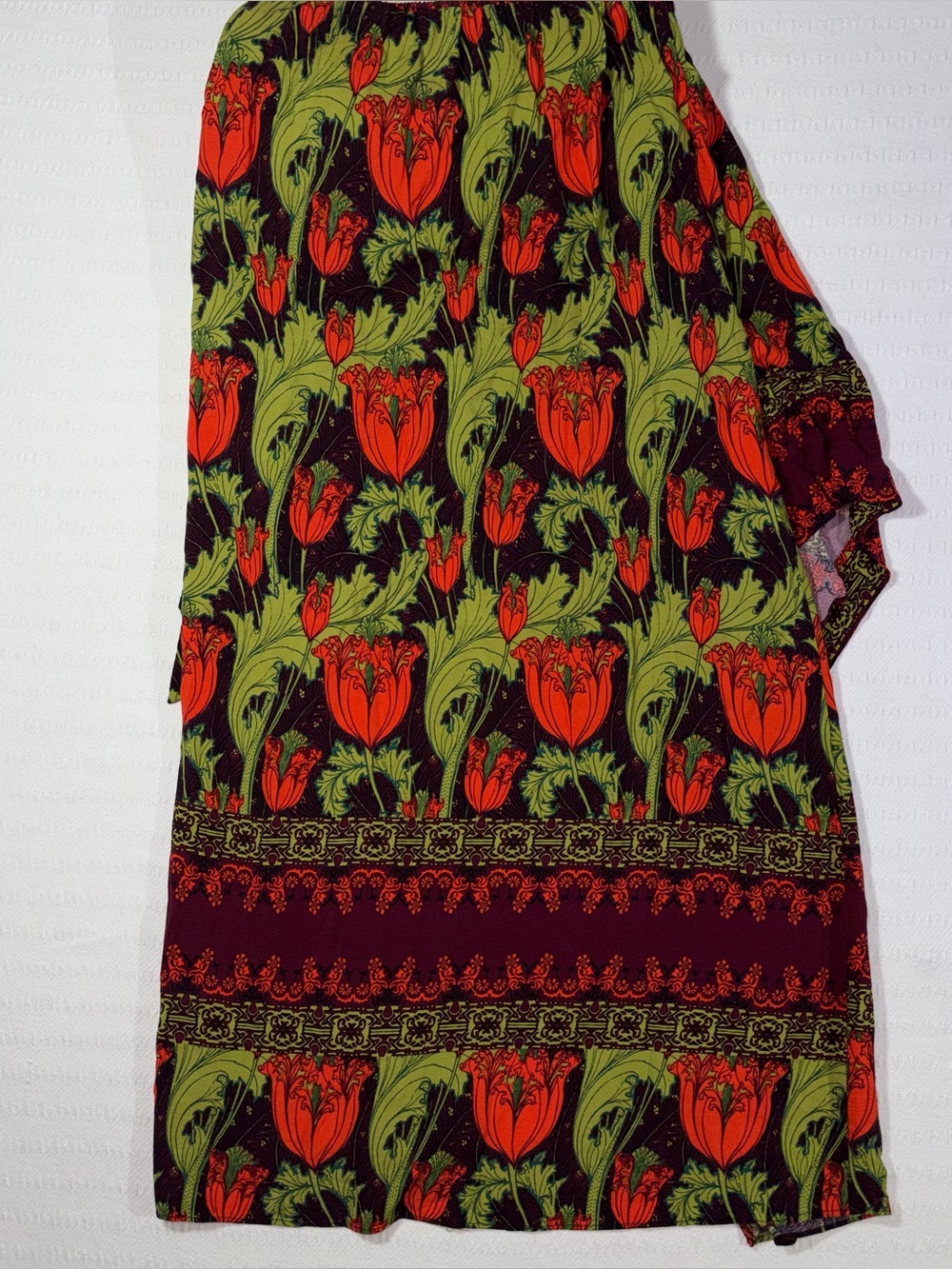 Free People Pardon My French Maxi Dress Size M Tropical Vacation MSRP $228 - Picture 6 of 11
